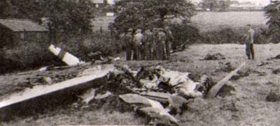 Crash site in 1944